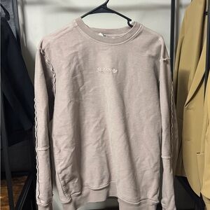 Adidas Men's Light Tan Crewneck Sweater